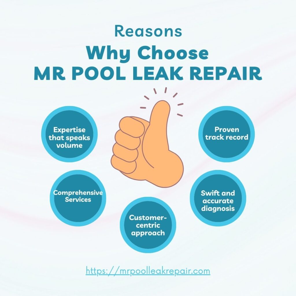 why choose mr pool leak repair