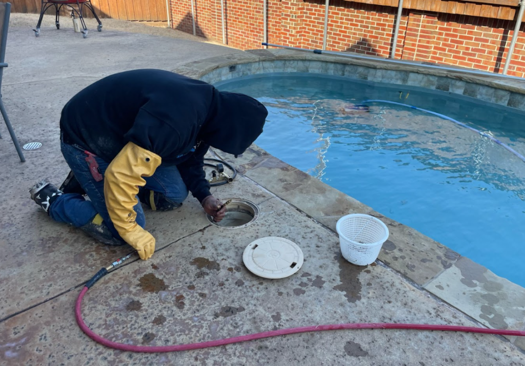 Fixing a Pool Leak